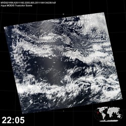 Level 1B Image at: 2205 UTC