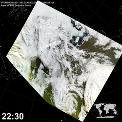 Level 1B Image at: 2230 UTC