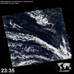 Level 1B Image at: 2335 UTC