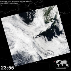 Level 1B Image at: 2355 UTC