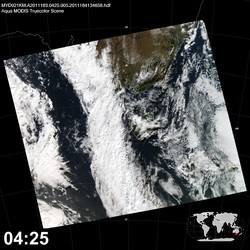 Level 1B Image at: 0425 UTC