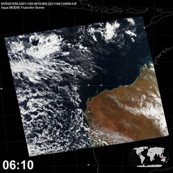 Level 1B Image at: 0610 UTC