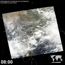 Level 1B Image at: 0800 UTC