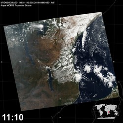 Level 1B Image at: 1110 UTC