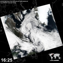 Level 1B Image at: 1625 UTC