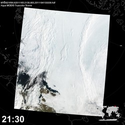 Level 1B Image at: 2130 UTC