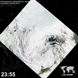 Level 1B Image at: 2355 UTC