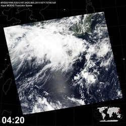 Level 1B Image at: 0420 UTC