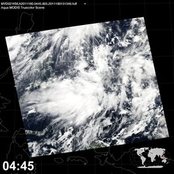 Level 1B Image at: 0445 UTC