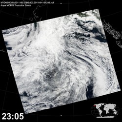 Level 1B Image at: 2305 UTC