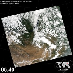 Level 1B Image at: 0540 UTC