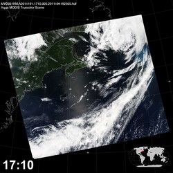 Level 1B Image at: 1710 UTC