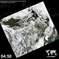 Level 1B Image at: 0450 UTC