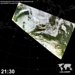 Level 1B Image at: 2130 UTC