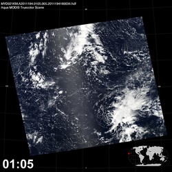 Level 1B Image at: 0105 UTC