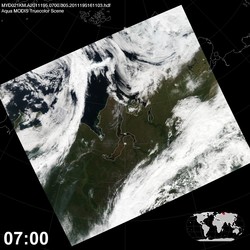 Level 1B Image at: 0700 UTC