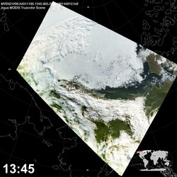 Level 1B Image at: 1345 UTC