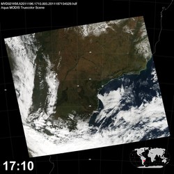 Level 1B Image at: 1710 UTC