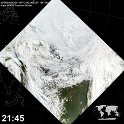 Level 1B Image at: 2145 UTC