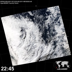 Level 1B Image at: 2245 UTC