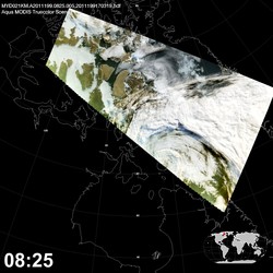 Level 1B Image at: 0825 UTC