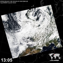 Level 1B Image at: 1305 UTC