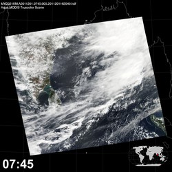 Level 1B Image at: 0745 UTC