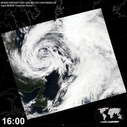 Level 1B Image at: 1600 UTC