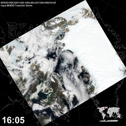 Level 1B Image at: 1605 UTC