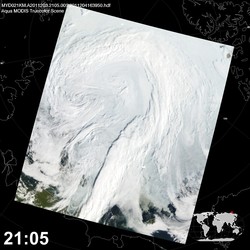 Level 1B Image at: 2105 UTC