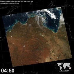 Level 1B Image at: 0450 UTC