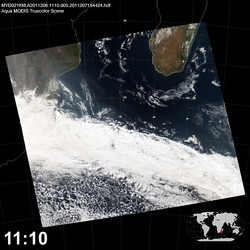 Level 1B Image at: 1110 UTC