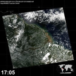 Level 1B Image at: 1705 UTC