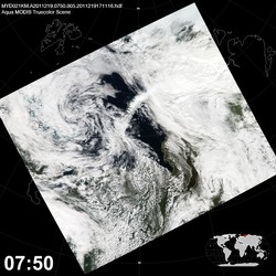 Level 1B Image at: 0750 UTC