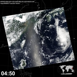 Level 1B Image at: 0450 UTC