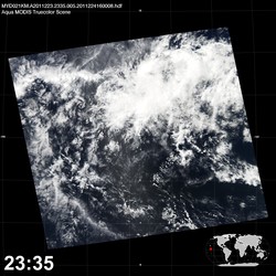 Level 1B Image at: 2335 UTC