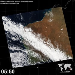 Level 1B Image at: 0550 UTC