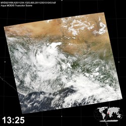 Level 1B Image at: 1325 UTC