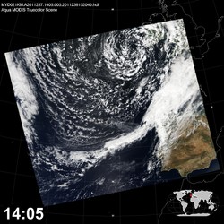 Level 1B Image at: 1405 UTC