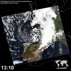 Level 1B Image at: 1310 UTC