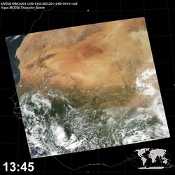 Level 1B Image at: 1345 UTC