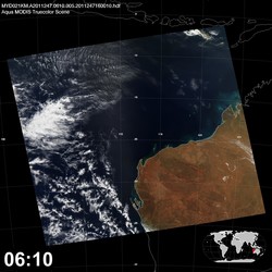 Level 1B Image at: 0610 UTC