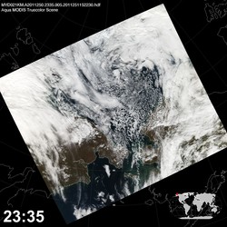 Level 1B Image at: 2335 UTC