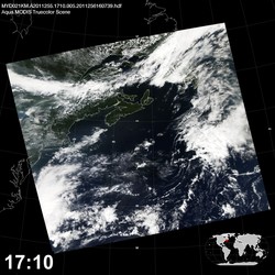 Level 1B Image at: 1710 UTC