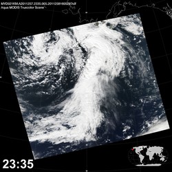 Level 1B Image at: 2335 UTC