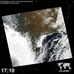 Level 1B Image at: 1710 UTC