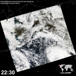 Level 1B Image at: 2230 UTC