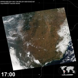 Level 1B Image at: 1700 UTC