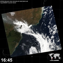 Level 1B Image at: 1645 UTC