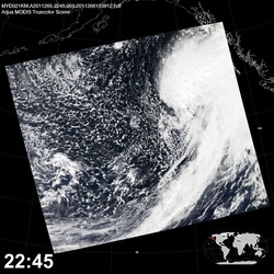 Level 1B Image at: 2245 UTC